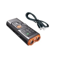 Dog Barking Deterrent with Ultrasonic Sound LED Flashlight and Training Modes