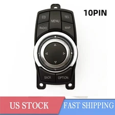 New MEDIA SWITCH CONTROLLER JOYSTICK 10PIN For BMW F07 F10 F01 F02 F25 9206444