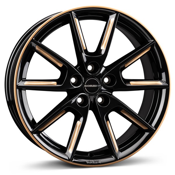 Borbet Felgen LX18 8.0X18 ET40 5X1143 Swgold FüR Fiat Sedici-image