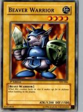 Beaver Warrior Common Starter Deck: Yugi Evolution SYE-006 NM