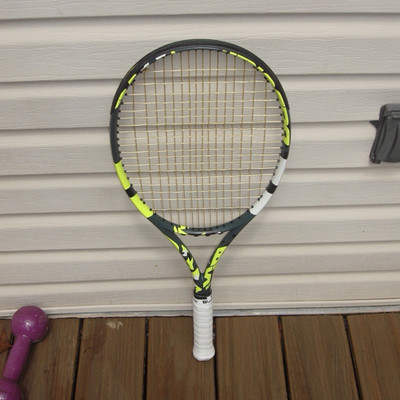 Babolat Boost Aero Tennis Racquet Yellow/Black 104 sq inch