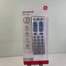 NEW GE Big Button Easy Setup 2-Device Univers...