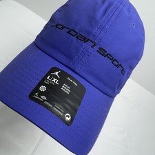 NIKE JORDAN Club Unstructured Dri-FIT Adult Unisex Hat L/XL Purple FZ2020-543
