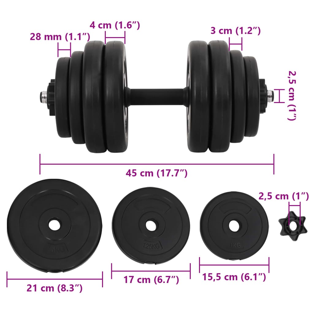 Set di Manubri Regolabili per Palestra foto 6