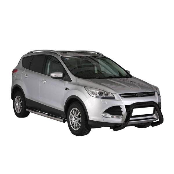 FrontbüGel FrontschutzbüGel FüR Ford Kuga II 2012-17 Pre-Fl ø76Mm Stahl Schwarz-image