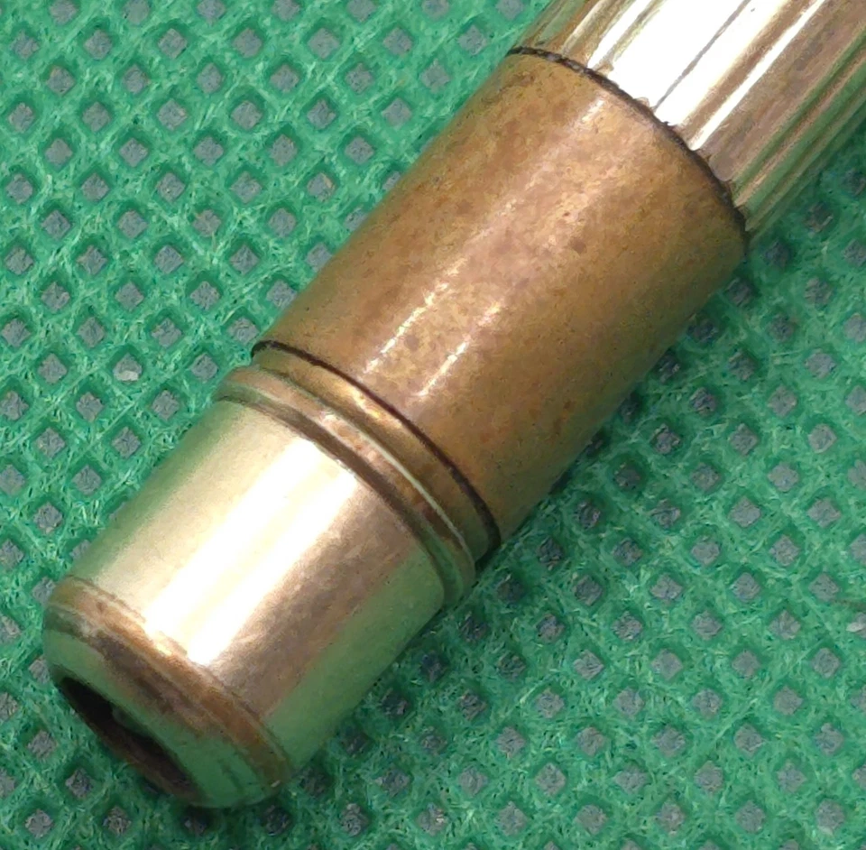 复古伸缩式机械铅笔怀表 Fob 13 英寸链式徽章 — 第 3/4 张图片