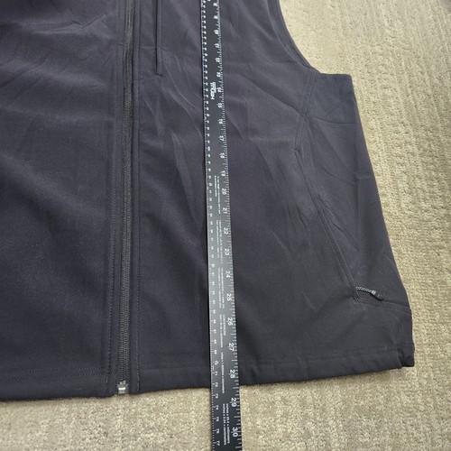 Alaskan Hardgear Vest Men XL Free Clime Softshell Black AKHG Full Zip Water Res - Picture 7 of 13