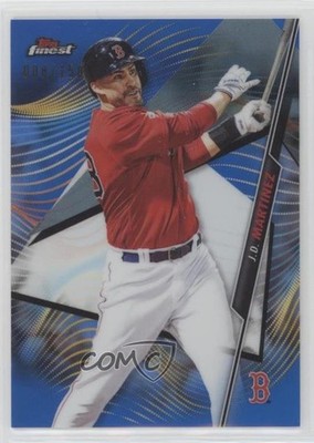 2020 Topps Finest Blue Refractor 8/150 JD Martinez #49 0q21