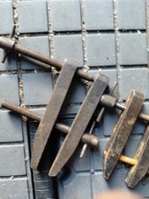 Vintage Small Drill Press Vice Clamp Vise for Engineering Workshops