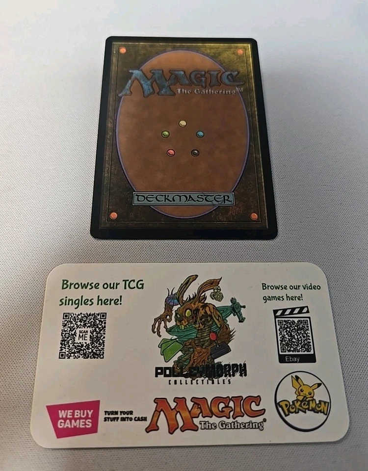 MTG FOIL Vampire Hexmage  - Zendikar  Signed By Artist Eric Deschamps - Image 2 of 4