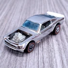 Hot Wheels Red Line Mustang Boss Hoss Chrome 1969 Diecast