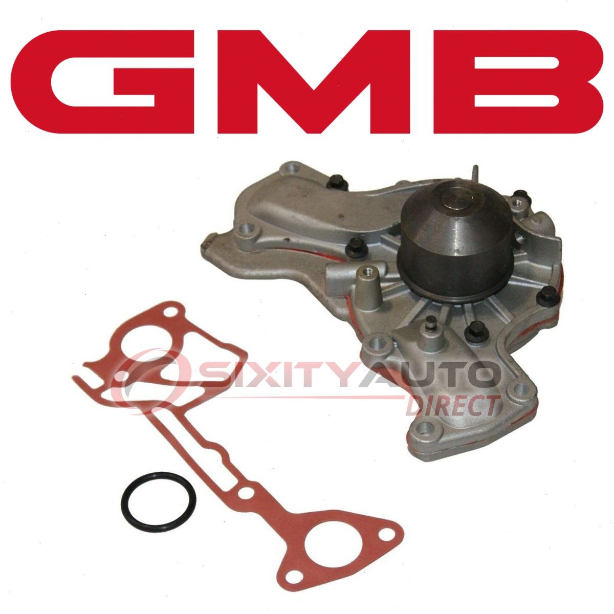 GMB Water Pump for 1990-1991 Chrysler TC Maserati 3.0L V6 - Coolant os