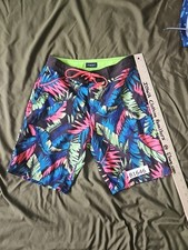 American Eagle Men's XS Board Shorts Beach Multi Color Tropical Beach