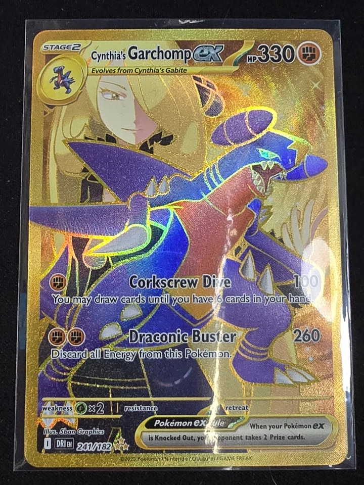 Cynthia's Garchomp ex 241/182 Sv10: Destined Rivals Holo - Image 3 of 4