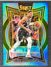 Giannis Antetokounmpo 2024-25 Panini Select 107/299 Light Blue Concourse #43