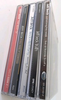 Jeff Beck 5 CD LOT Live @ Ronnie Scott's,Truth,You Had It Coming,R&R Party,Best
