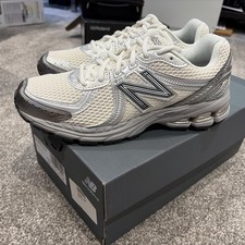 *NEW BALANCE 860v2 White Sea Salt Grey ML860GO2 UK 7.5 US 8 sneakers trainers