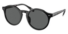 New Polo Ralph Lauren Men Sunglasses PH4204U 500187 Shiny Black/Dark Grey 53mm