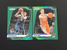 2024-25 Panini Prizm Legends Green Prizm Dirk Nowitzki & Steve Nash