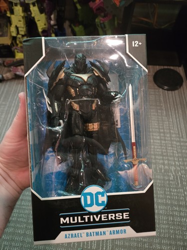 McFarlane Toys DC Multiverse Azrael Batman Armor (Black) 7 inch Action Figure.