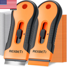 Razor Blade Scraper Tool, 2 Pack Razor Scrape...