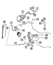 Genuine Mopar Slim Line Seal 68125529AA
