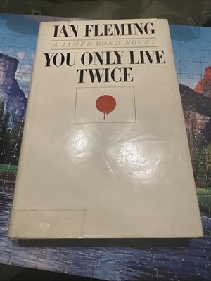 You Only Live Twice. Ian Fleming 1st Ed  2nd  Print., HC/DJ 1964 James Bond 007