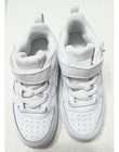 Nike Boys White Low Top Sneakers Hook & Loop US 9 — photo 1
