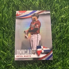 Ketel Marte 2021 Topps Chrome Beisbol #B-13 Refractor - Dominican Republic A90
