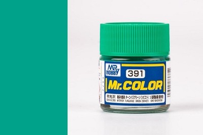 Mr Hobby - Gunze C-391 - Mr. Color (10Ml), Interior Turquoise
