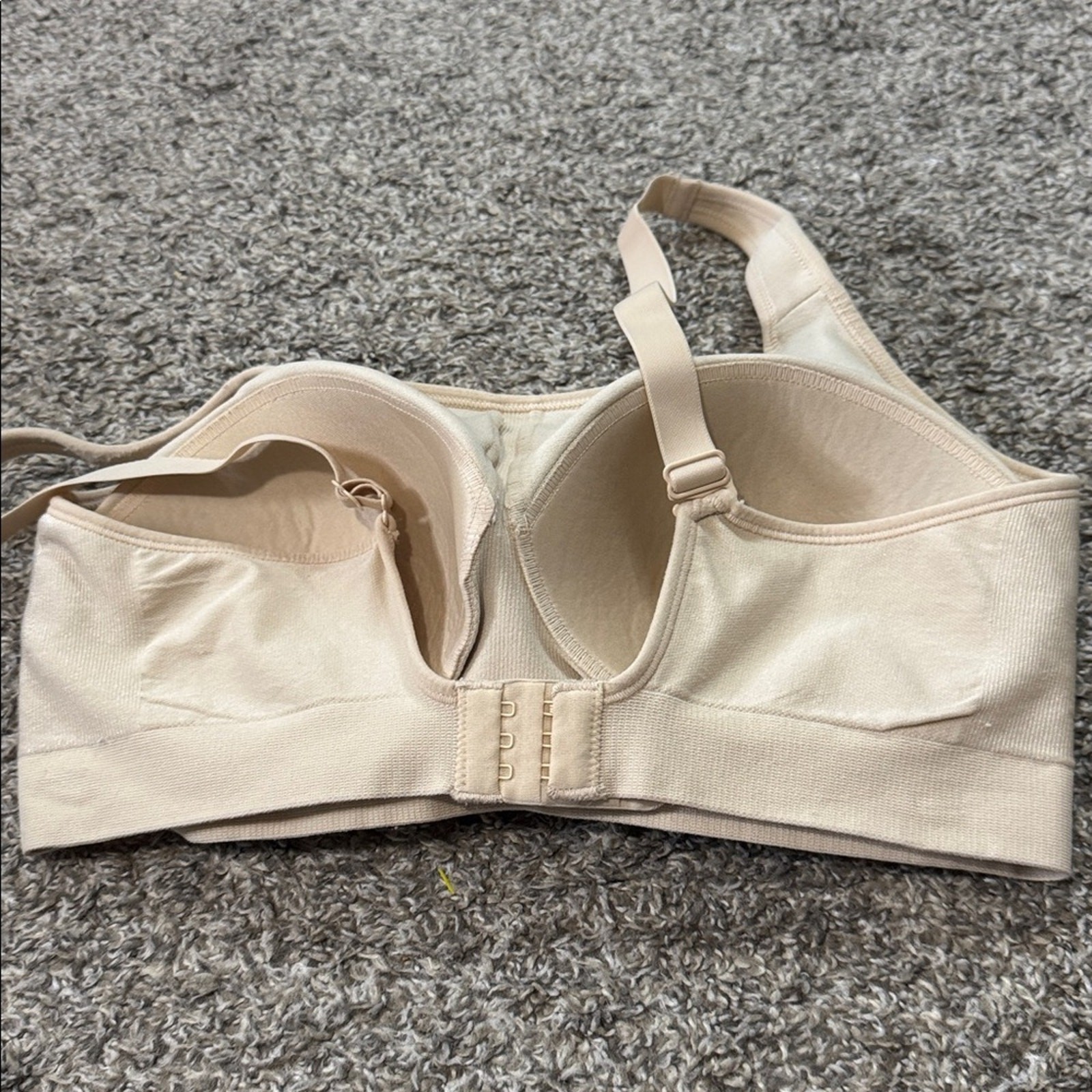 Shapermint Essentials Wireless Bra Bralette Tan L… - image 2