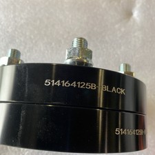 Honda Black Wheel Spacer Adapter with Bolts 5x1143 RSX RL CL TL MDX 1 Inch (2)