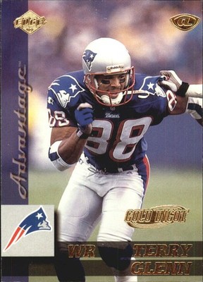 1999 Collector's Edge Advantage Gold Ingot #98 Terry Glenn - FB