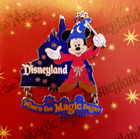 WDW & DLR Disneyland "Where the Magic Began" Castle Dangle Fab 4 Pin Set 2001 — photo 2