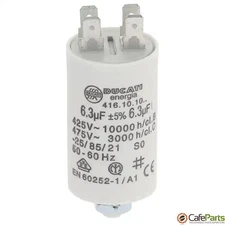 Capacitor 6.3 µf 450v 50/60hz