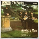 THE BEATLES "NOWHERE MAN" UK 1970's PRESS EP WITH EX++ VINYL & AUDIO