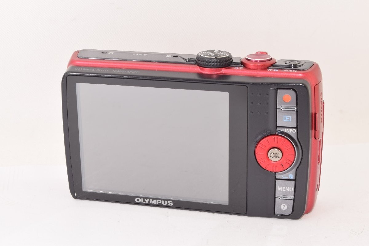OLYMPUS SH21レッド コンパクトデジタルカメラ Olympus Sh-21 Red Compact Digital Camera 2505060 | eBay