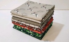 Christmas Quilting Cotton Fabric 1/2 yd. Bundle, Northern Light, 9 Pieces