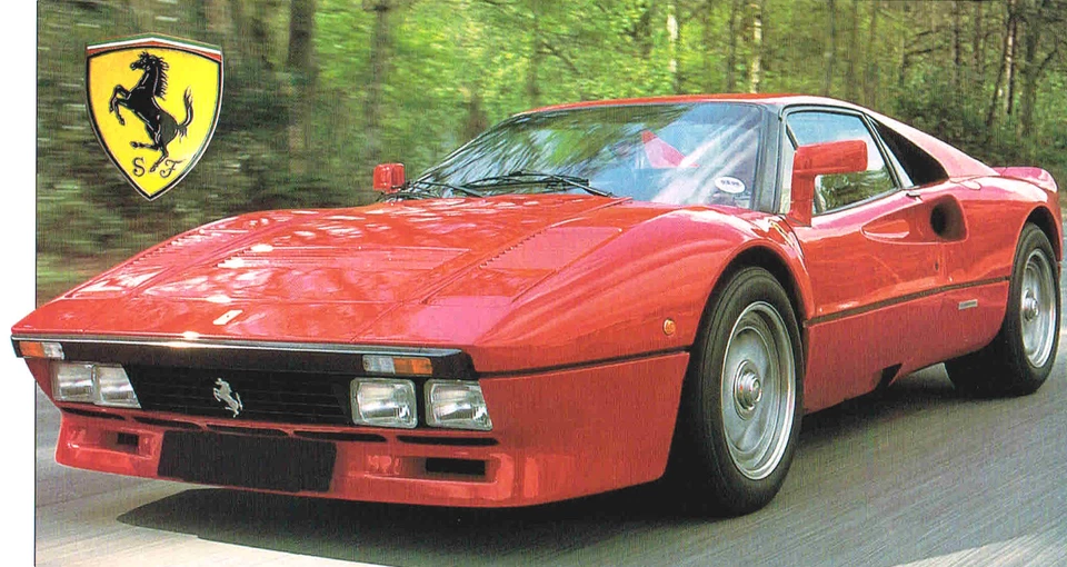 Folleto Ferrari 288 GTO IMP 1984/1985/1986/1987 Foto 3 de 4