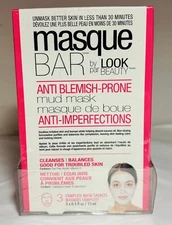 Masque Bar Anti Blemish-Prone Mud Mask  (3 Pack) 9 Treatments NEW Made in Korea