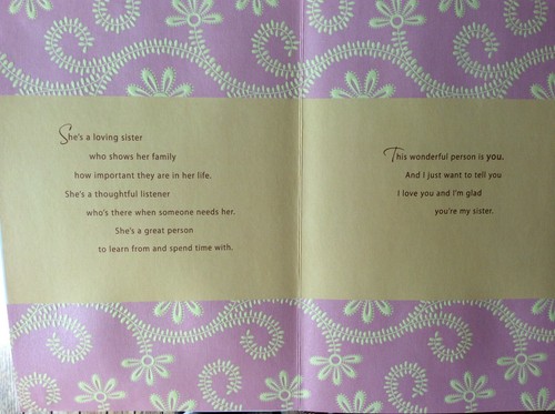 SISTER BIRTHDAY Cards, Hallmark XL Size,Happy Birthday SIS 5C - Picture 10 of 19