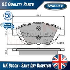 Adatto per Citroen DS3 C3 Picasso Peugeot 2008 Set Pastiglie Freno Anteriore Stallex