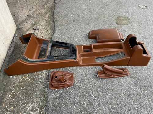 BMW E36 Compact Innenausstattung  Mittelkonsole Armlehne  in Braun Lederpaket