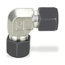 1/4" Tube Union Elbow 316ss  PARKER CPI 4-4 EBZ-SS