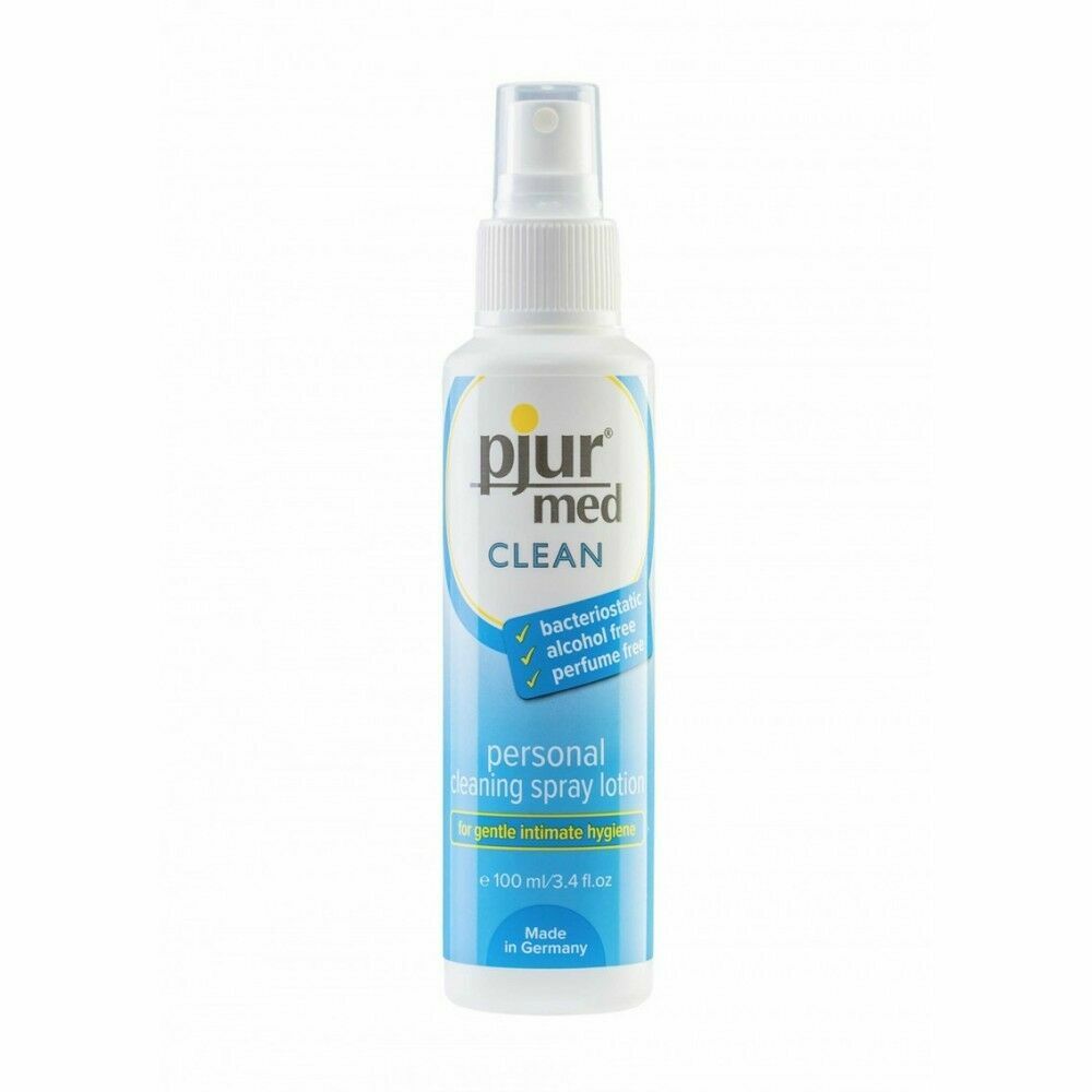 Desinfectante Limpiador Íntimo Spray Pjur Med Clean 100 Ml