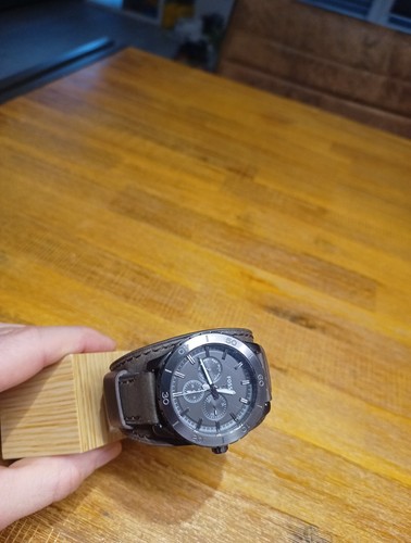 Fossil Uhr Multianzeige Herren, BQ1055, neue Batterie, Lederband , Box, gut - Bild 7 von 18