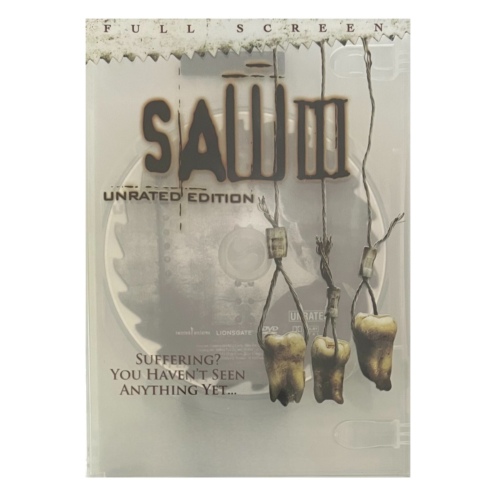 Saw III (DVD, 2006) Unrated Edition - NEW SEALED