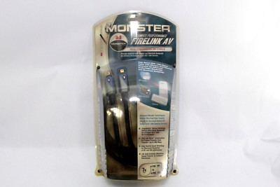 Monster Cable FireLink IEEE-1394 Firewire Digital AV Cable 7 Foot 4 pin to 4 pin