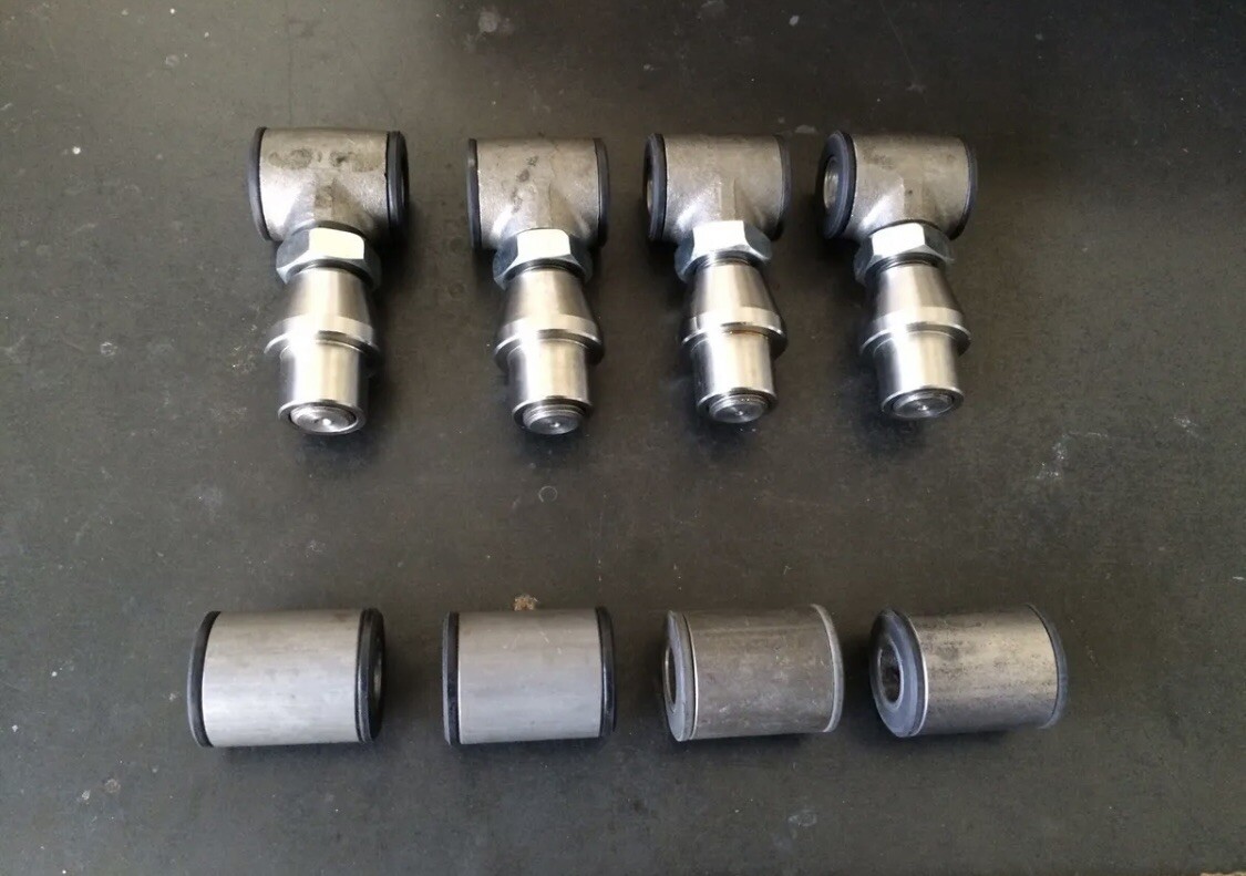 Four Bar 3/4x16 Thread 4 Link Rod Ends/ Weld Bungs Right Hand