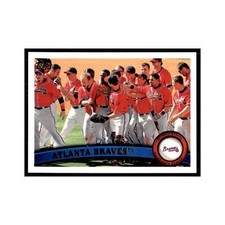 2011 Topps Atlanta Braves Baseball Cards #319